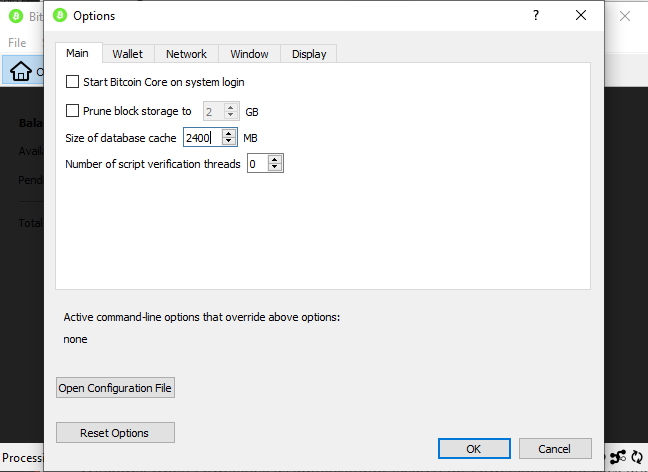 Bitcoin blockchain pruning - How to reduce Bitcoin core wallet file size