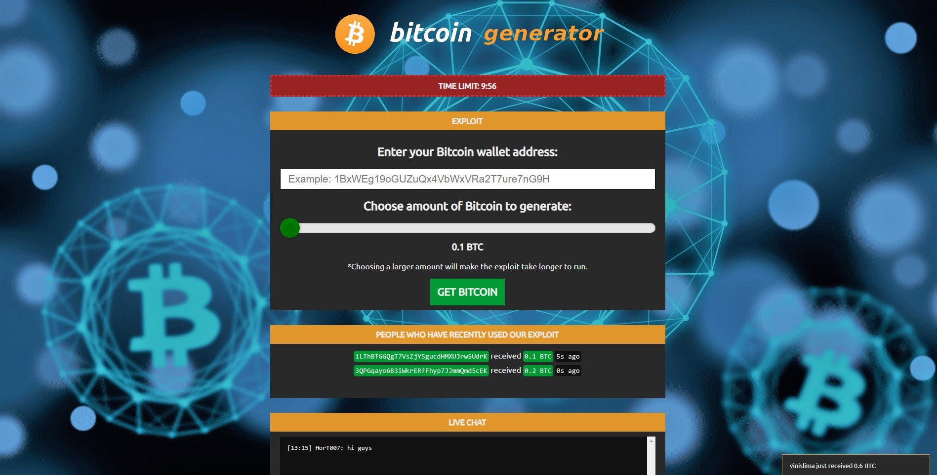 Bitcoin Address Generator - coinmag.fun