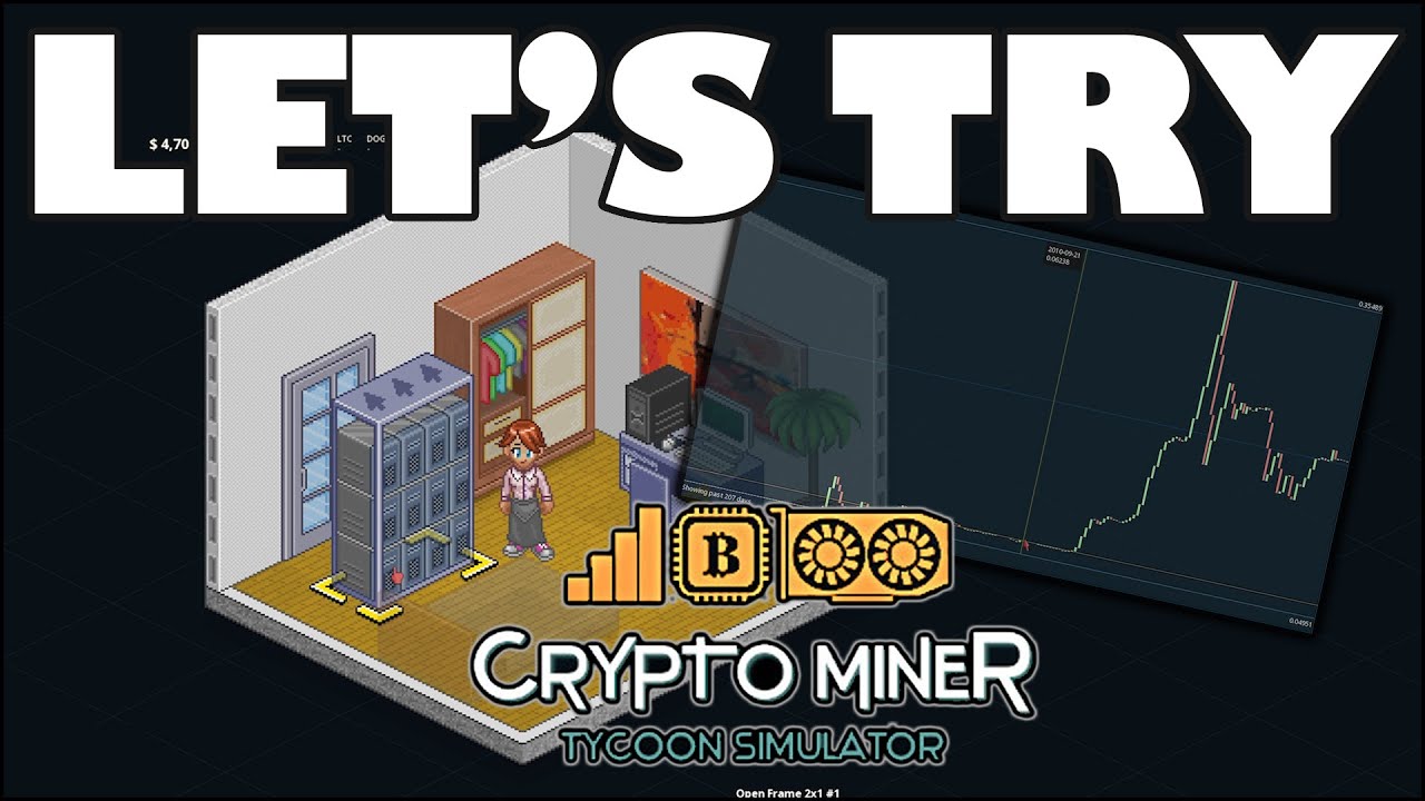 Download Bitcoin mining: idle simulator Mod APK - old version.