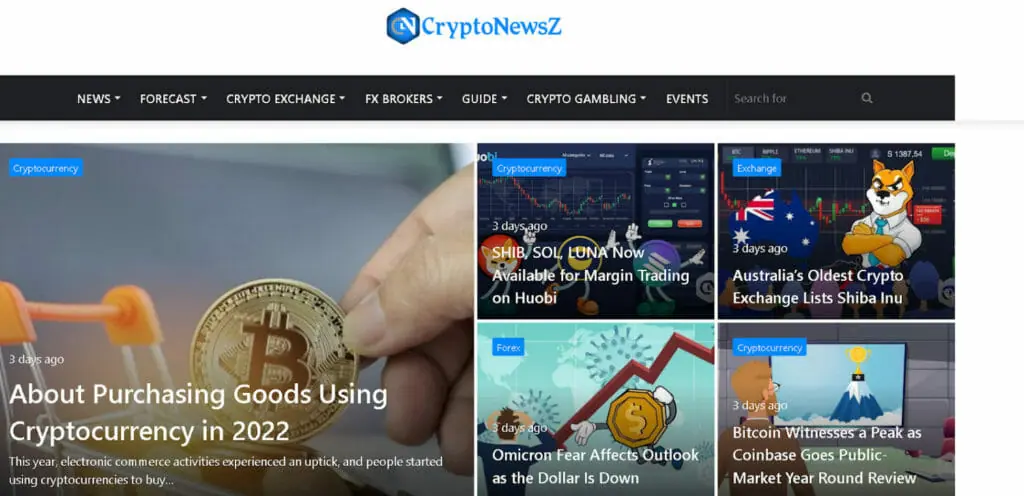 Generate RSS feeds from the top cryptocurrency coinmag.funrCase()