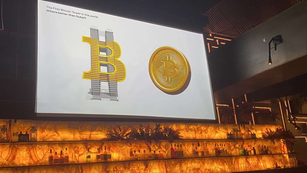 Bitcoin Tower in Dubai by Salvatore Leggiero