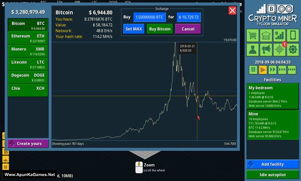 Bitcoin Idle Miner Tycoon APK + Mod for Android.