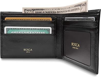 Bosca Old Leather Executive ID Wallet - Bosca Wallets