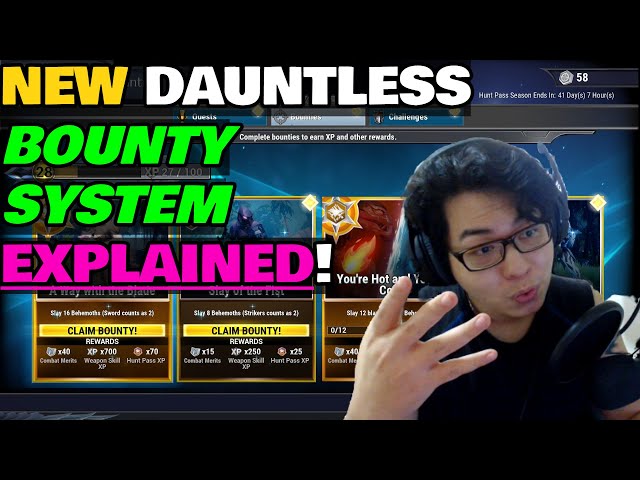 [] Not getting bounty tokens | Dauntless Dev Tracker | coinmag.fun