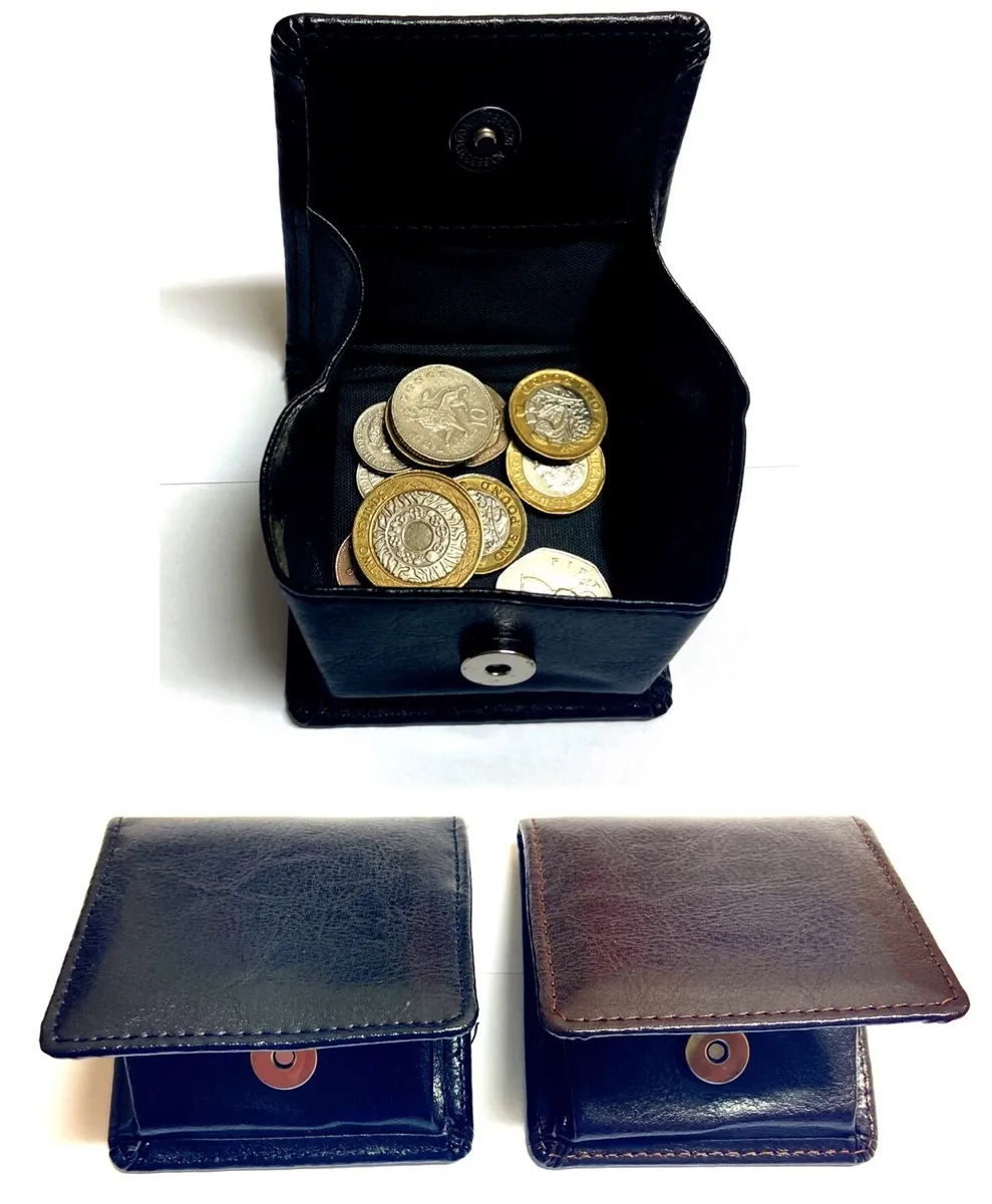 Calf Leather Coin/Card Wallet (L) in Gift Box – Herr PONG Berlin