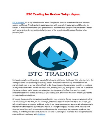 BTC Trading Inc Tokyo Japan | Btc trading, Asset management, Trading