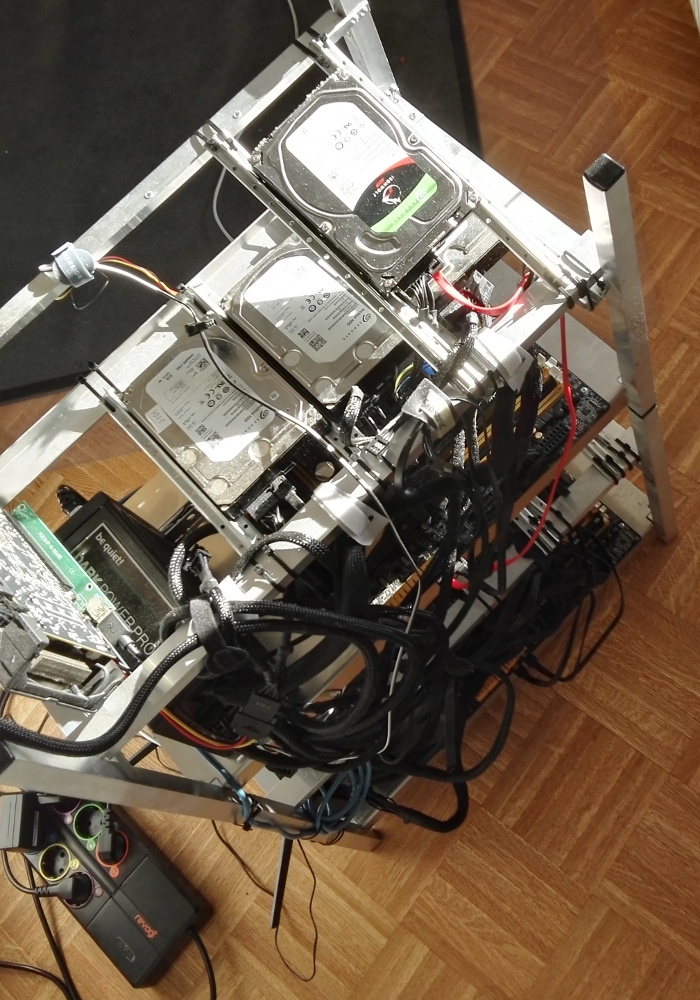 Burstcoin Rig & being retired for a new rig - TDSheridan Lab