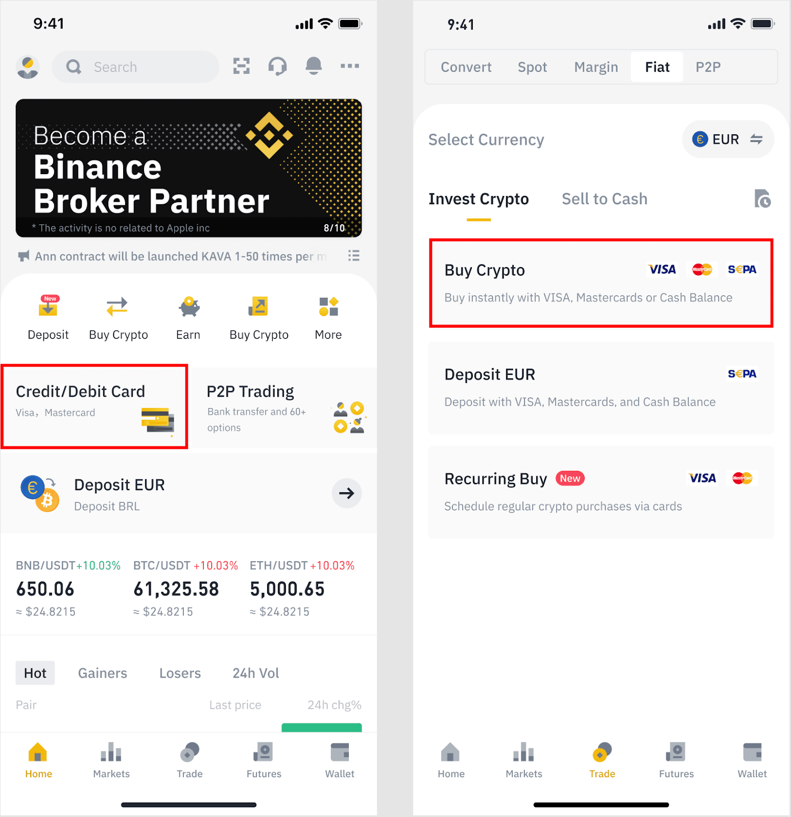 Buy BNB with Credit or Debit Card | Buy BNB Instantly