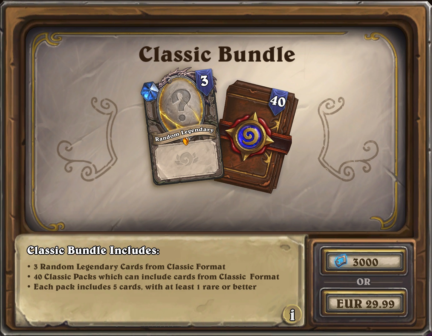 Cheaper Hearthstone Packs/Sets, Accounts etc.