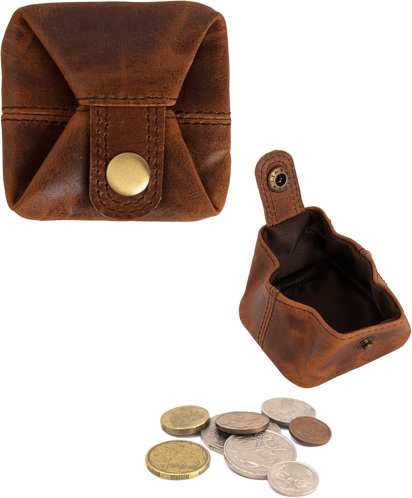 Leather Coin Purses and Pouches Hold Your Change