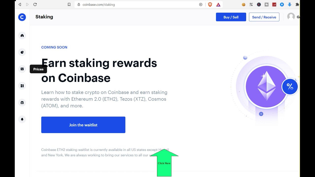 Coinbase Staking - Earn staking rewards on your Crypto - CoinCodeCap