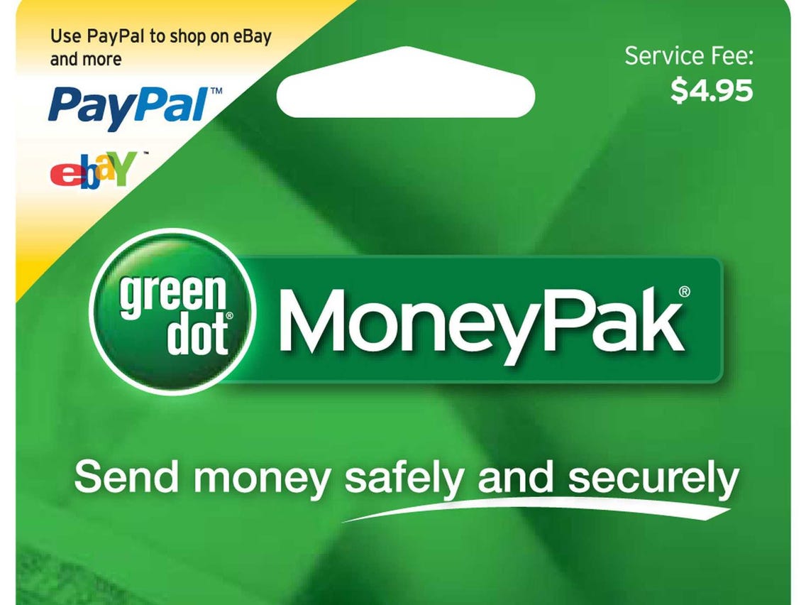 Green Dot Money Pak Card Problems - PayPal Community