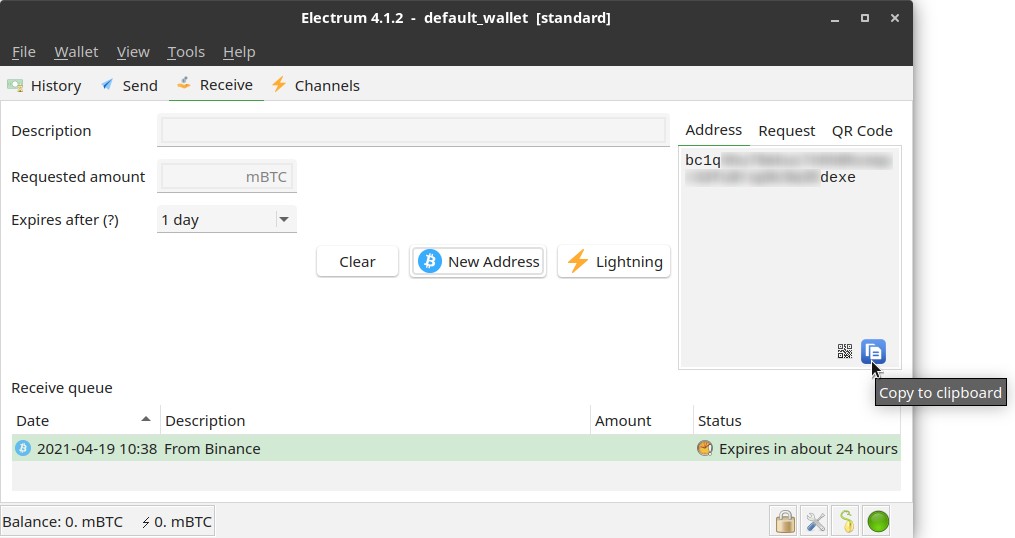 Electrum Bitcoin Wallet