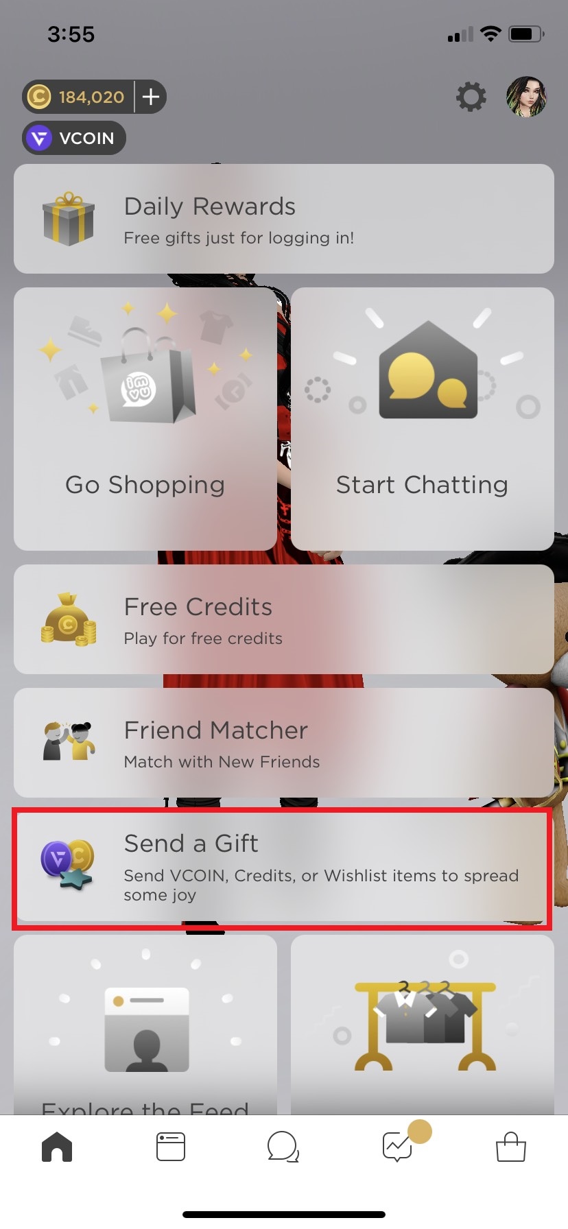 How To Send Gifts On IMVU With Promo Credits 