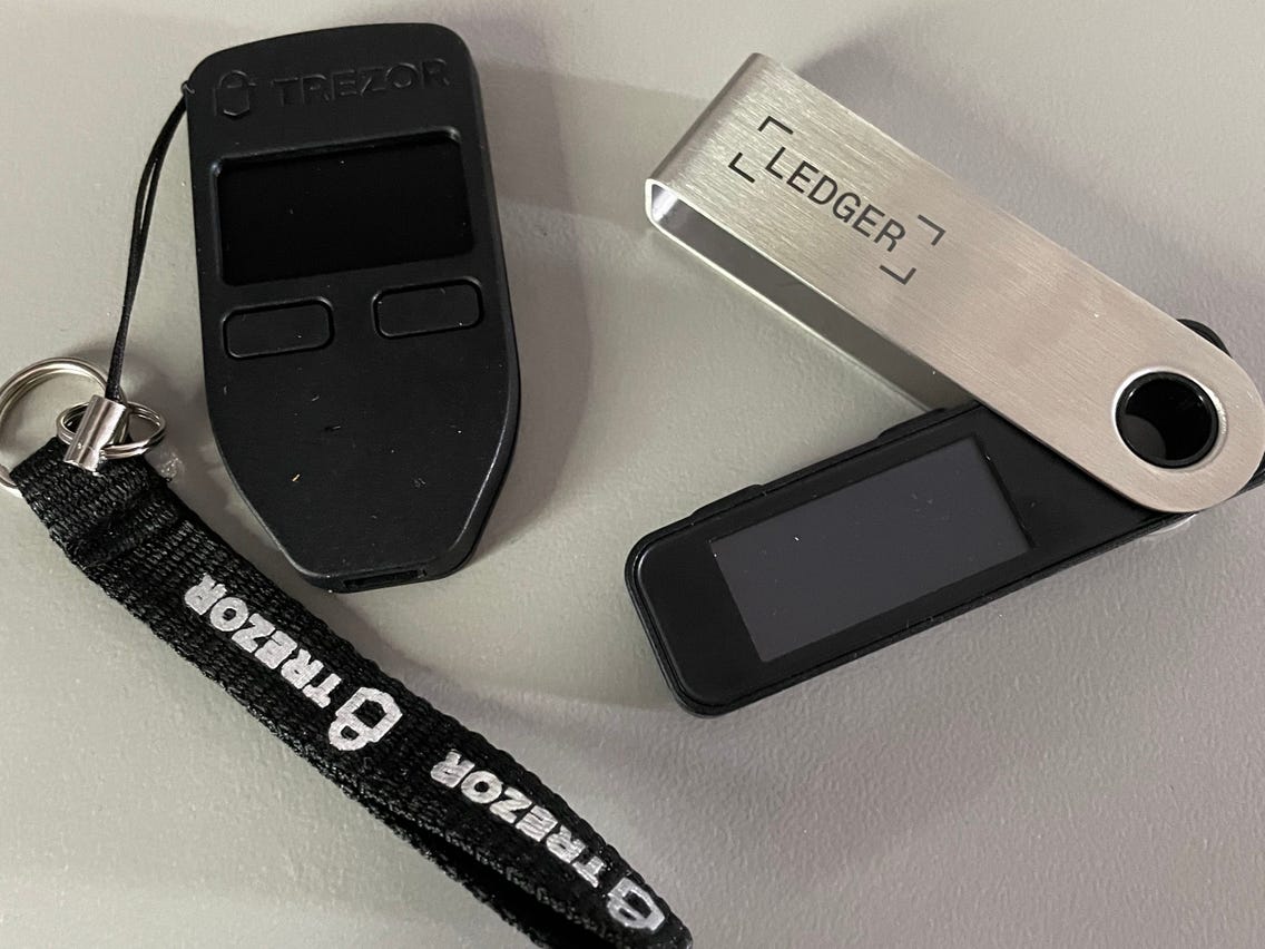 Crypto Hardware Wallets Compared: Ledger Nano S vs. Trezor Model One