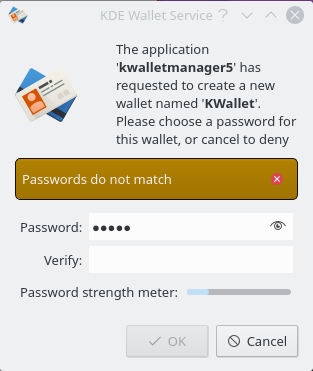 KWalletManager - KDE Applications