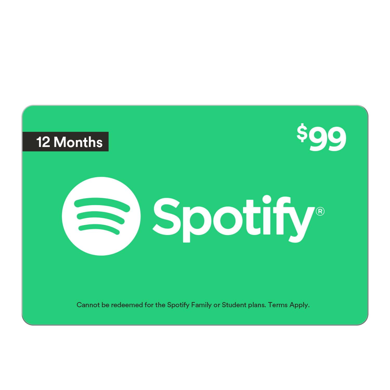 Spotify Premium via iTunes Gift Card - Apple Community