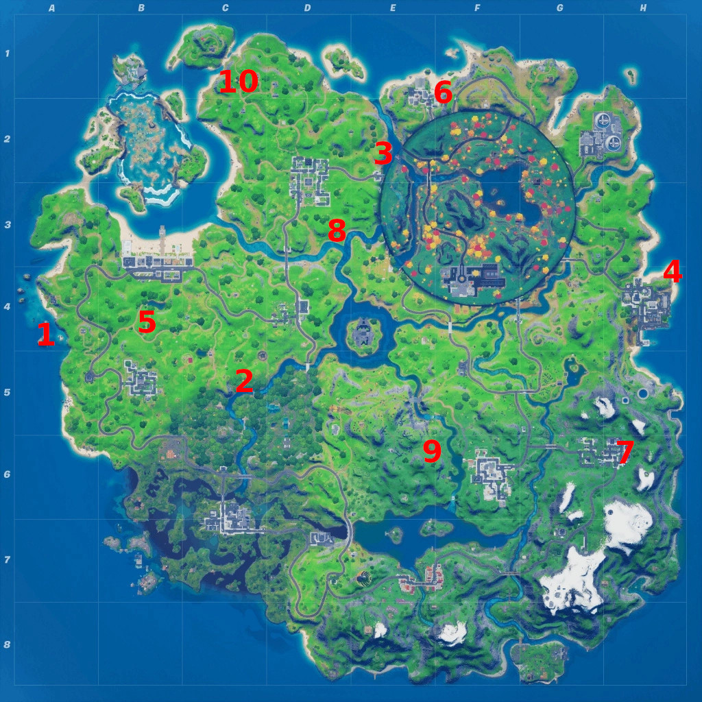 Fortnite: All Season 4 Week 5 Challenges