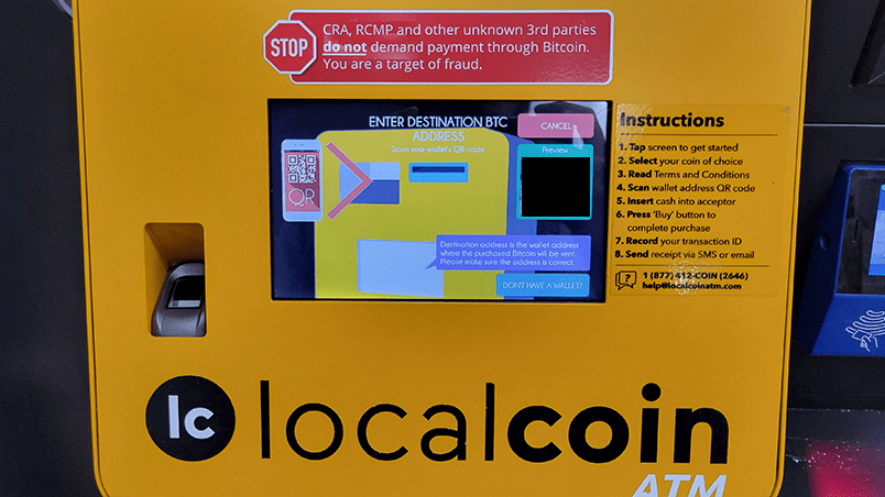 How To Buy Bitcoin Using ATM in Canada | Localcoin