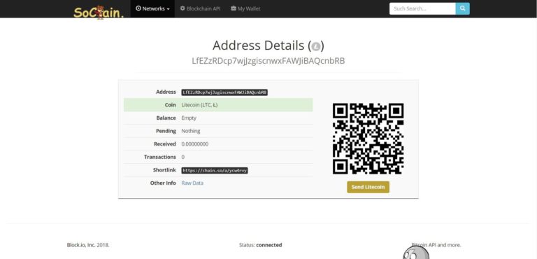 Litecoin API - Transactions, Balances, Miners & More - Bitquery
