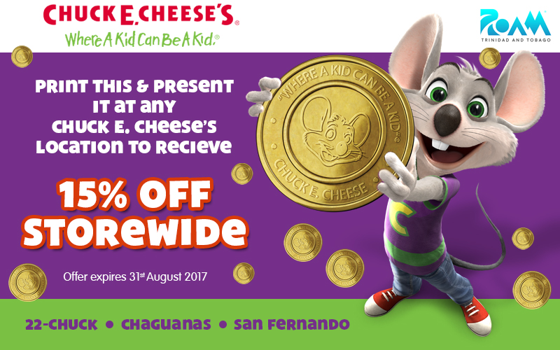 Chuck E. Cheeses – ROAMTT