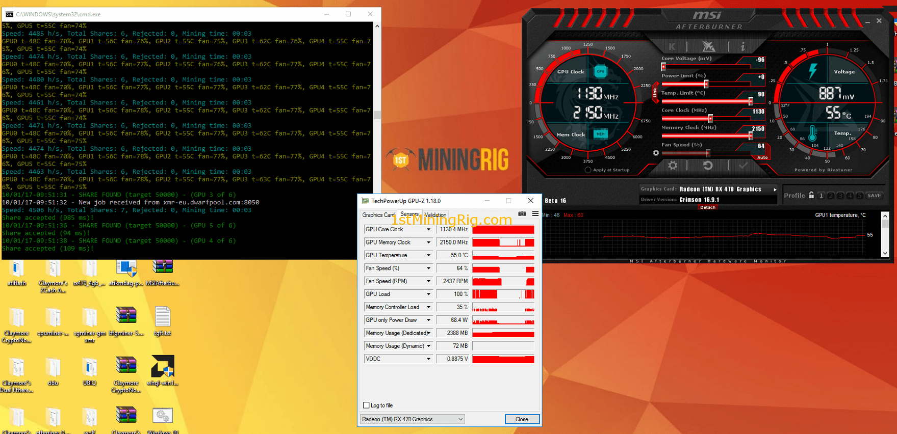 Claymore's CryptoNote Windows CPU Miner v