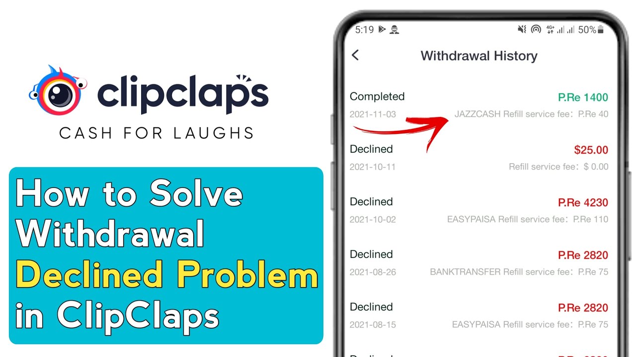 withdraw | ClipClip Support