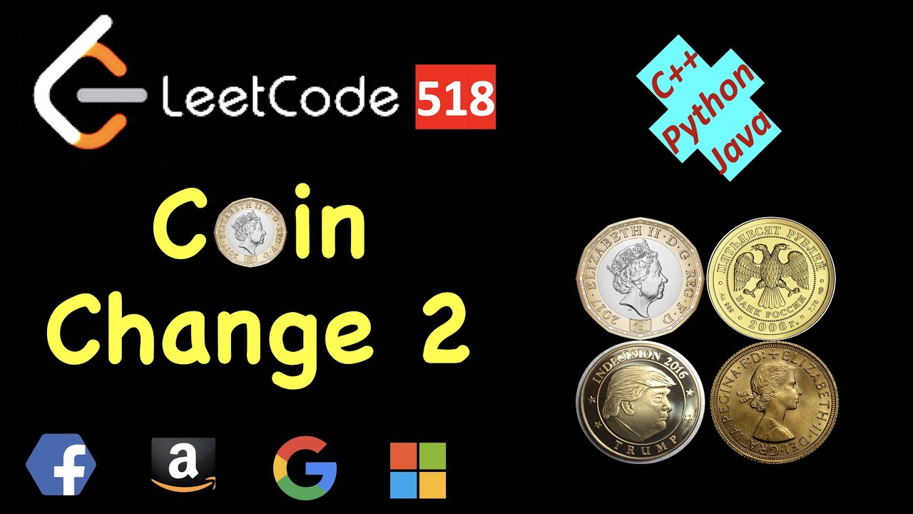 LeetCode - Algorithms - Coin Change 2 | A Humble Programmer