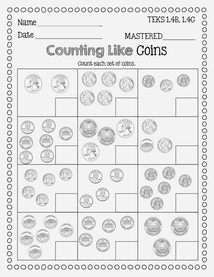 Coin Activities - Artsy Momma