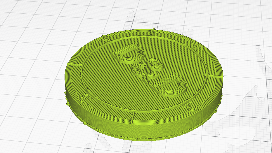 3D Printable Ancient Dice - TYR Coin Battle Game by Lazy Bear