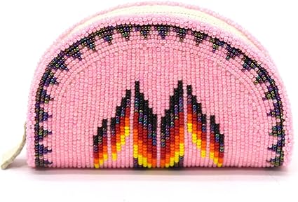 Arizona Zippered Coin Purse Beaded 