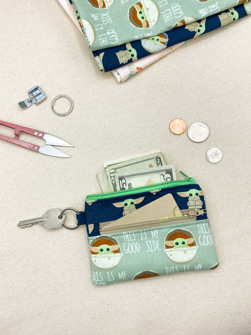 Mini Coin Purse Tutorial - step-by-step photos