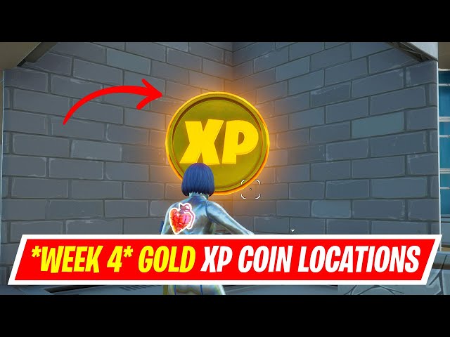 Fortnite: Week 4 XP coins locations - Millenium