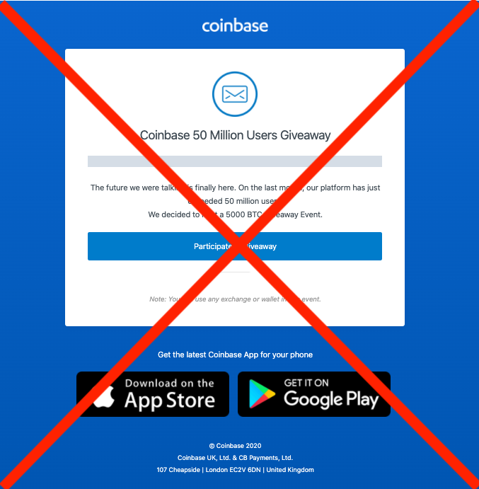 Latest Coinbase Phishing Scam is a Warning to Everyone