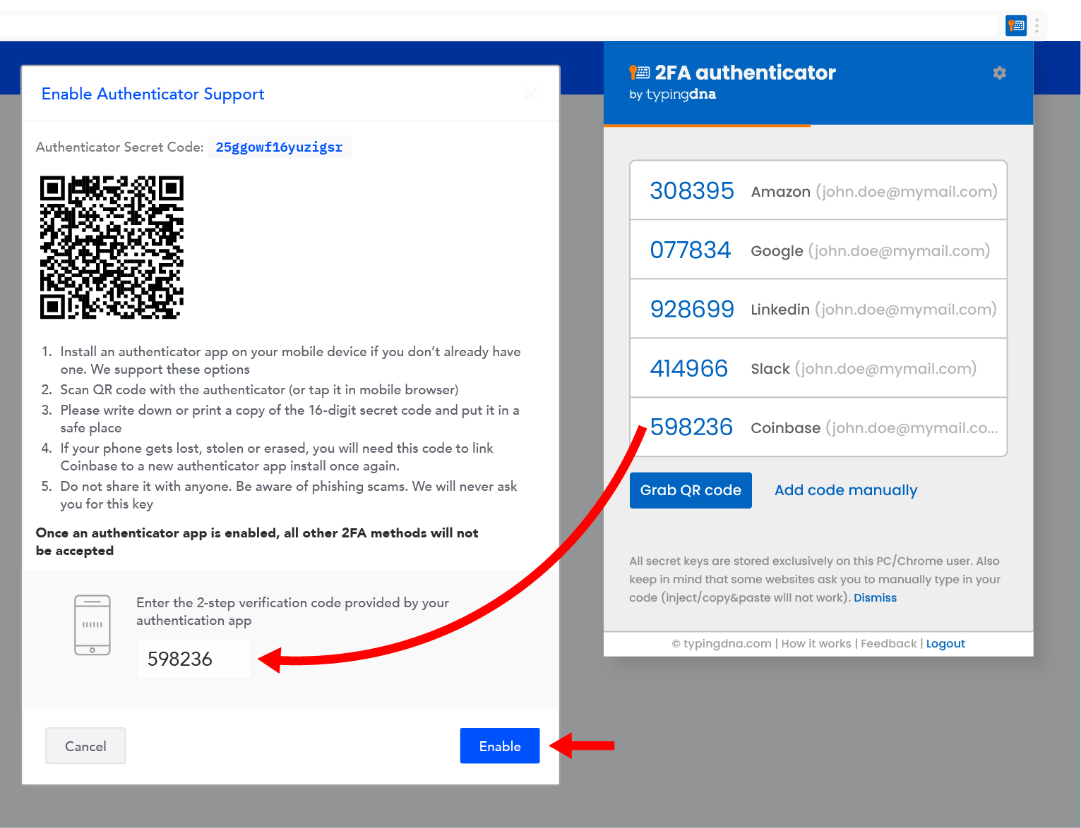 2 factor authentication on google - Storing crypto - Moralis Academy Forum