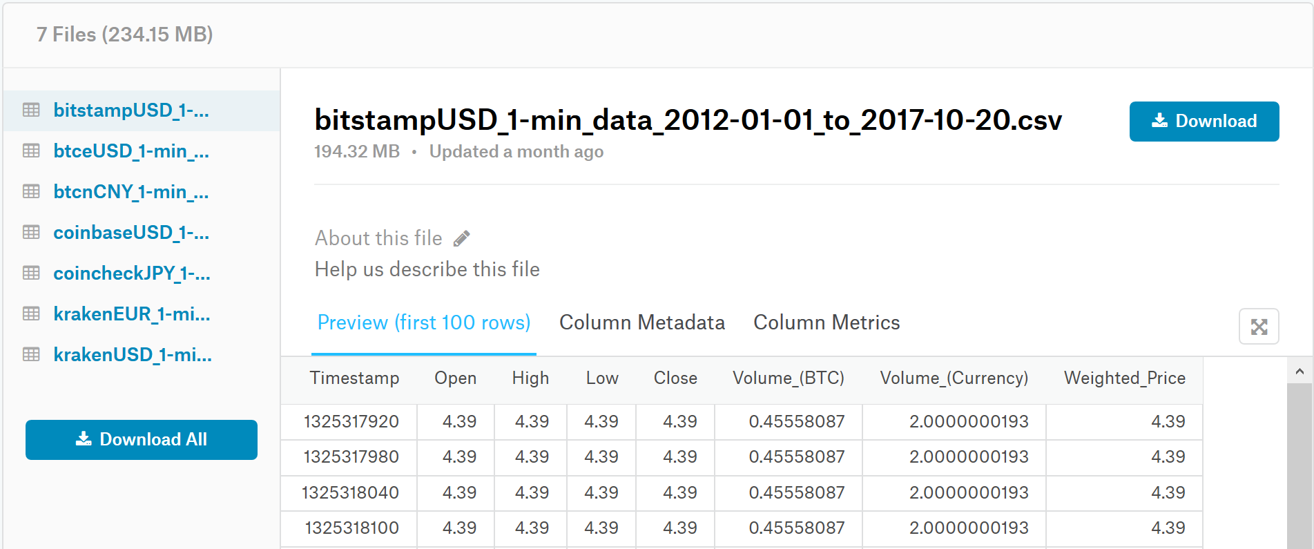 Coinbase Crypto Price Data - coinmag.fun