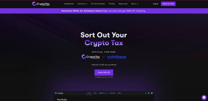 Free Crypto Tax Calculator | CoinLedger