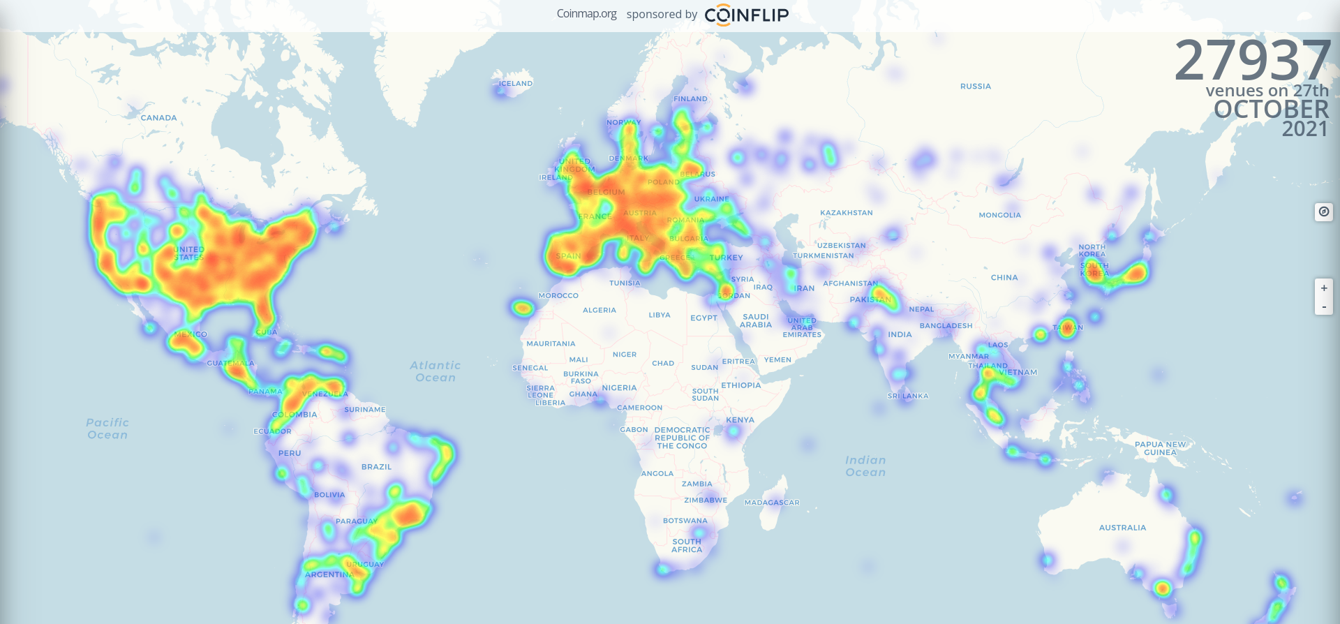 10 Cities That Are Bitcoin Hotspots