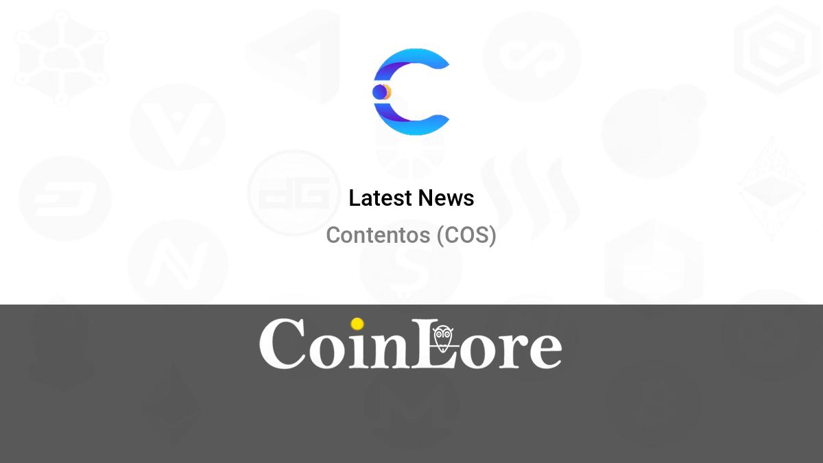 Contentos (COS) Latest News - BitScreener