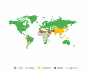 10 countries that banned cryptos calling them threats, ponzi schemes & more