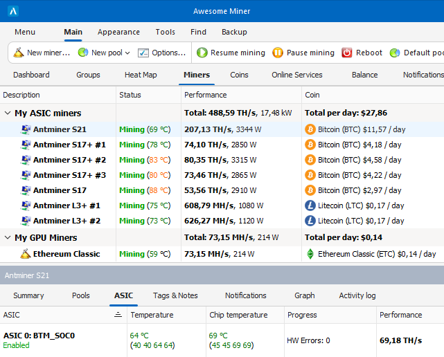 MinerOS - Stable & easy to setup linux mining platform