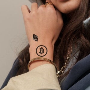 Creative designer to add to my Bitcoin tattoo | 68 Tattoo Designs for a business in United States