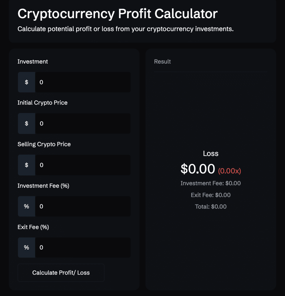 Profit Time Machine | Crypto ROI Calculator | CoinJournal