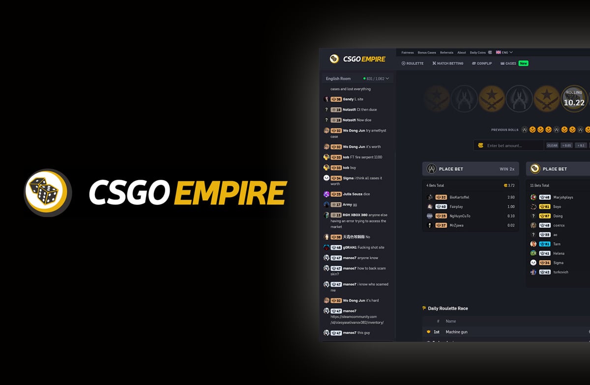 What's your experience with csgo empire? :: Counter-Strike 2 General Discussions