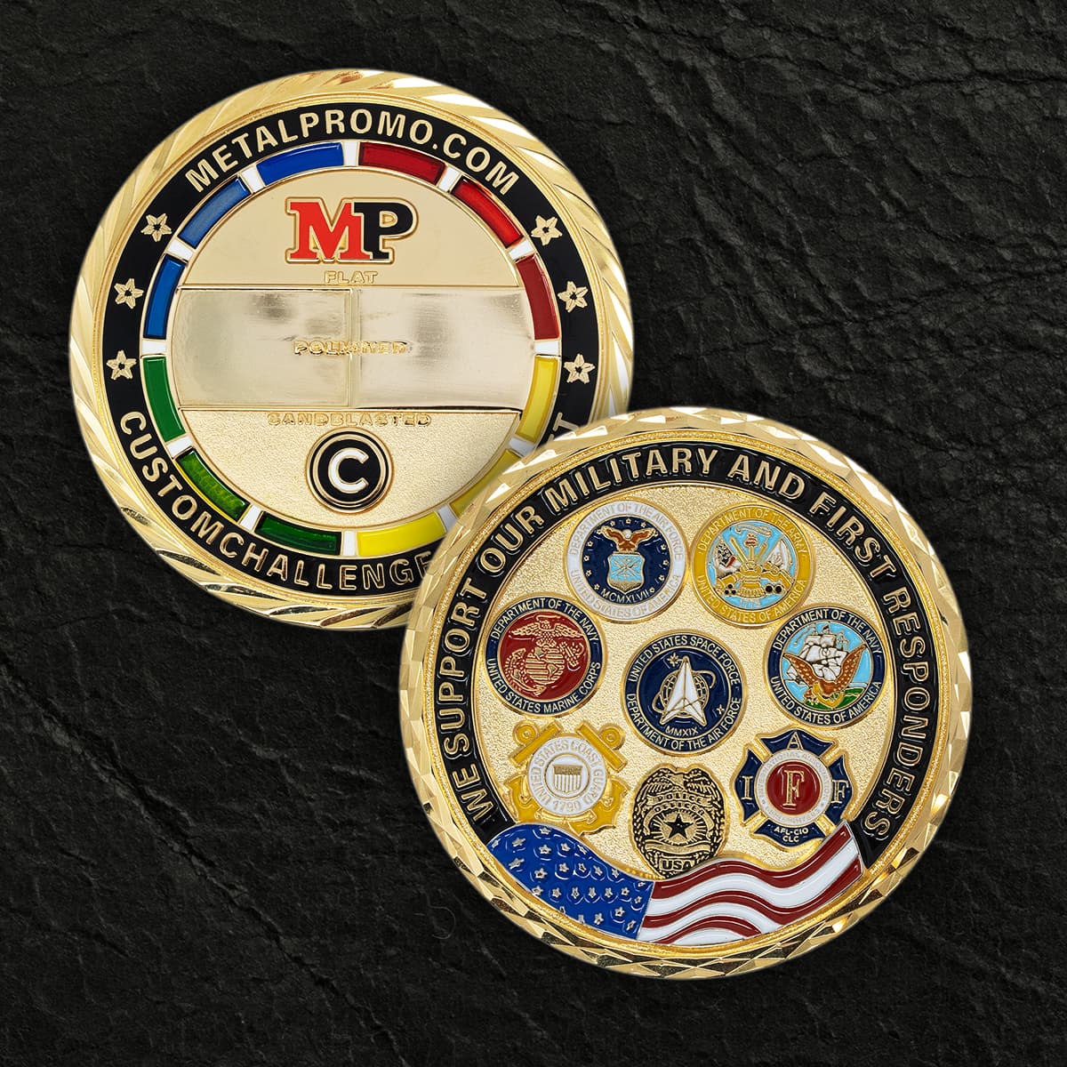 Custom Challenge Coins for Sale - Hero Industries