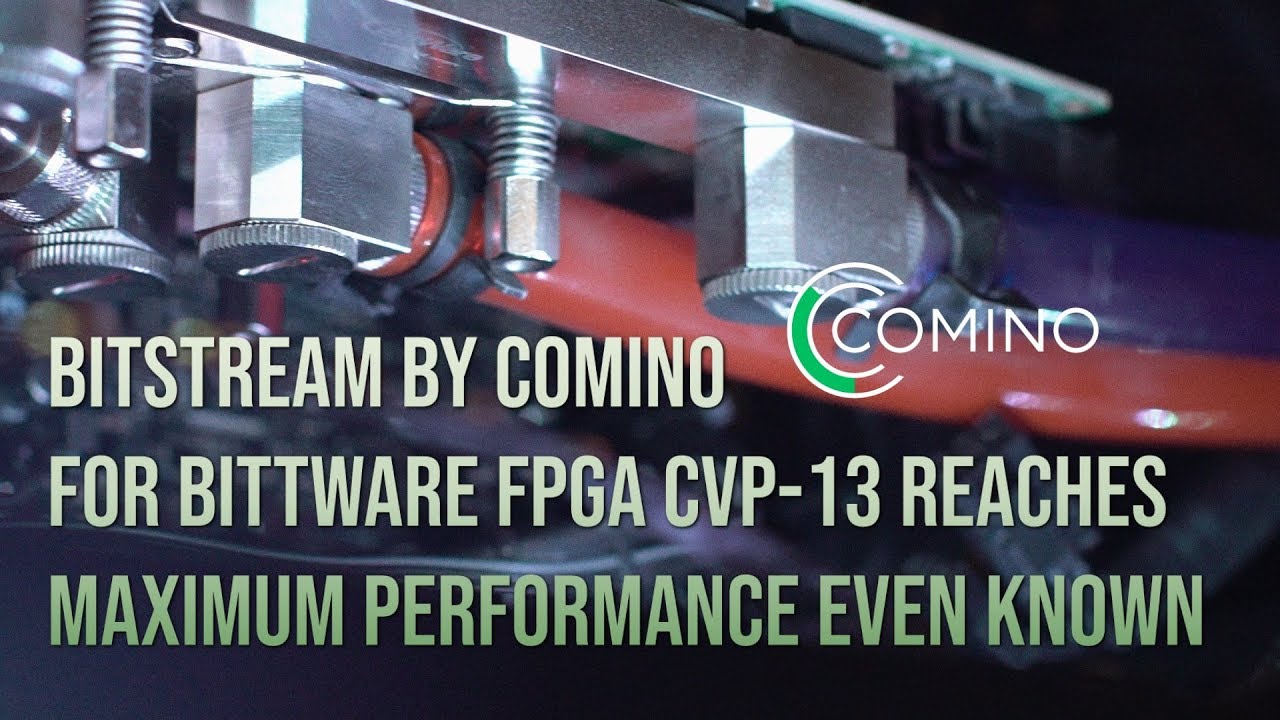 Comino FPGA computing systems.