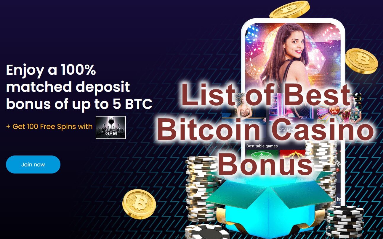 Top Bitcoin Casinos With Free Spin Bonus