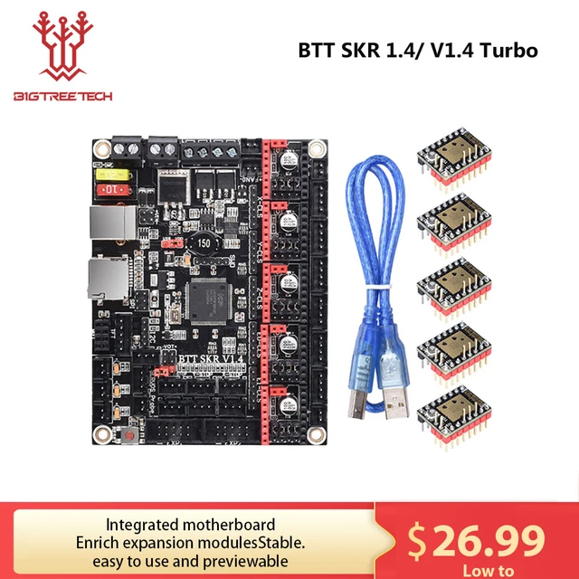 BIGTREETECH BTT SKR 3 EZ 32Bit Control Board 3D printer accessories for 3D printer – Biqu Equipment
