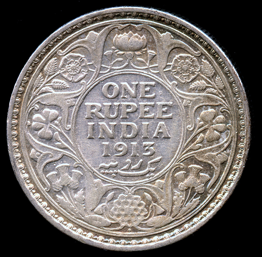 1 Rupee - George V - India - British – Numista