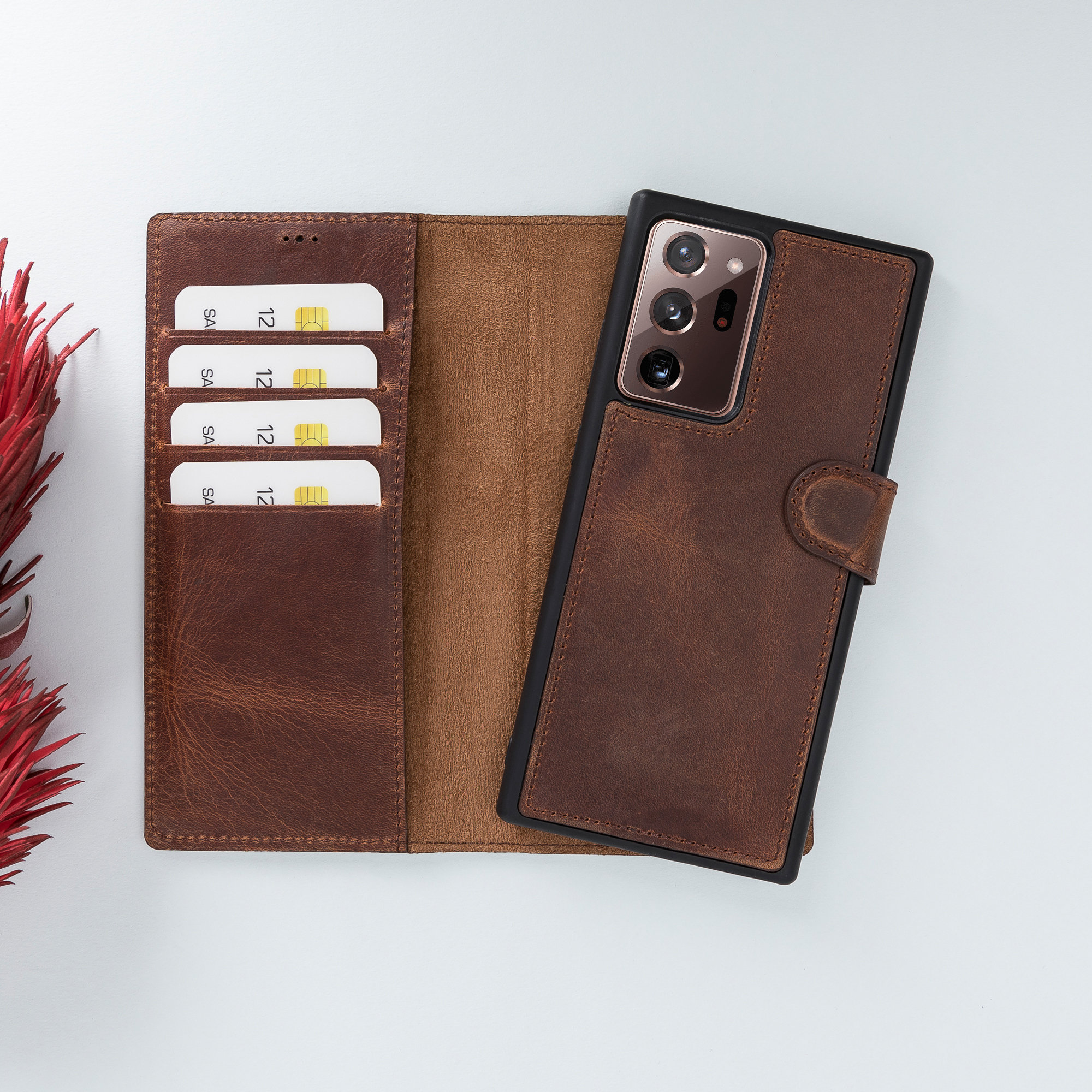 Samsung Galaxy Note 20 Ultra | Leather Wallet Case | Snakehive